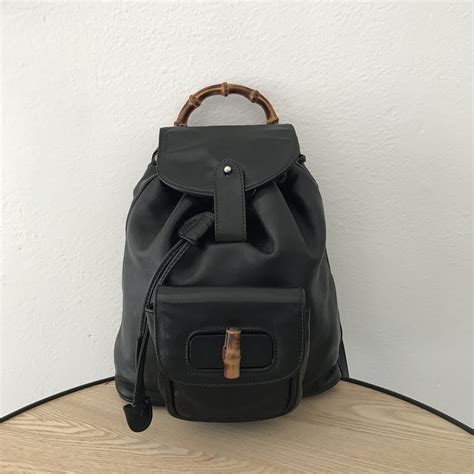 vestiti gucci bam|gucci bamboo backpack.